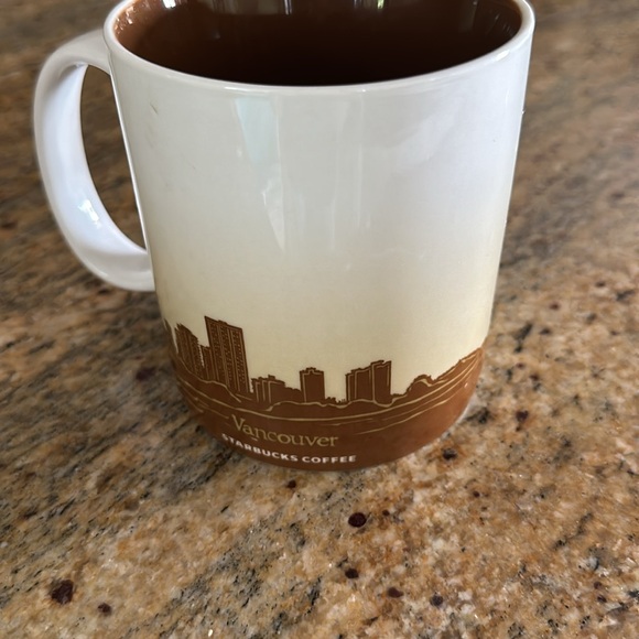 Starbucks Vancouver Coffee Mug 2009 Stanley Park Granville Isl Collector Series - Picture 4 of 4